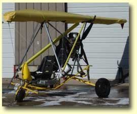 Seair Trike Frame - swap your boat with a wheeled trike frame. It's two ultralights for the price of one!